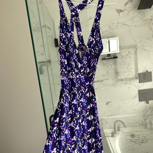 Diane Von Furstenberg maxi wrap dress